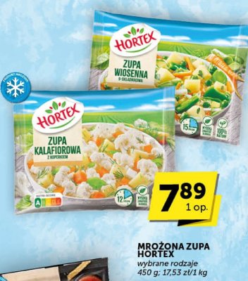 Mrożona zupa Hortex wybrane rodzaje promocja w ABC