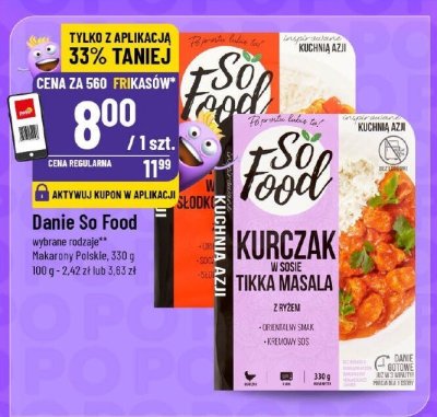 Danie różne rodzaje promocja w POLOmarket