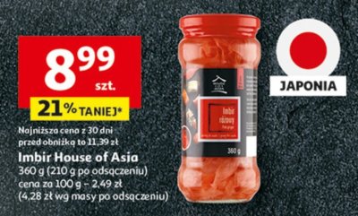 Imbir House of Asia promocja w Auchan