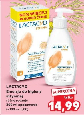 Emulsja do higieny intymnej różne rodzaje promocja w Kaufland