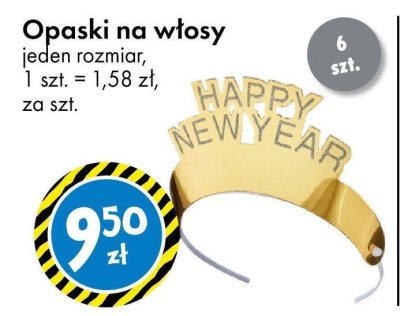 Opaski na włosy promocja w Tedi