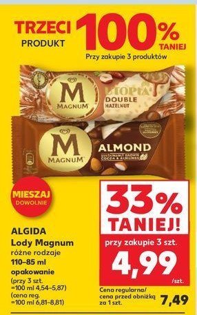 Lód utopia Algida magnum double promocja