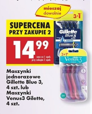 Maszynki do golenia mix kolor Gillette venus 3 promocja