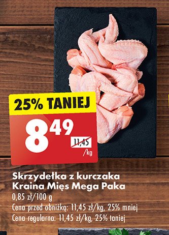 Skrzydełka z kurczaka Kraina mięs promocja