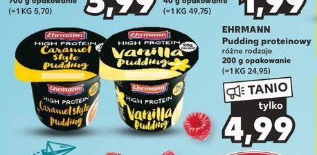 Pudding o smaku karmelowym Ehrmann high protein promocja