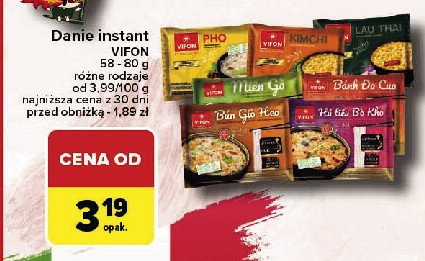 Zupa bun gio heo Vifon promocja w Carrefour