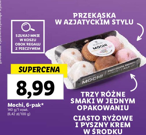 Ciastka mochi promocja w Biedronka