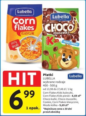 Płatki śniadaniowe wybrane rodzaje promocja w Intermarche