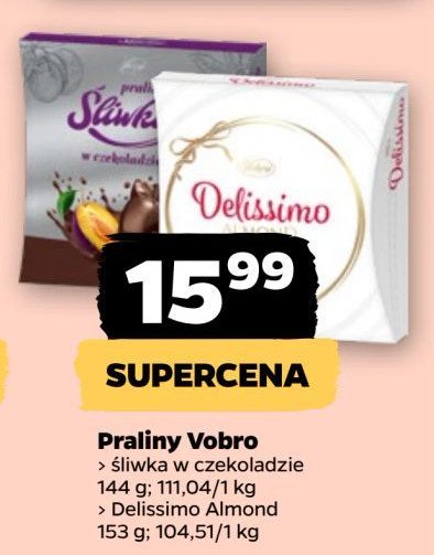 Bombonierka almond Vobro delissimo promocja w Netto