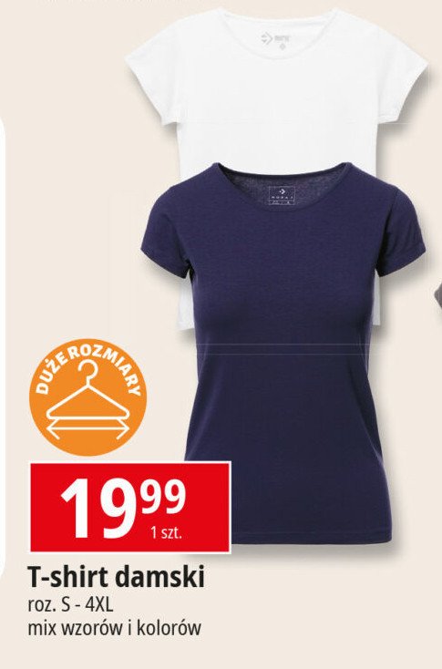 T-shirt damski s-4xl promocja w Leclerc