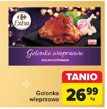 Golonka wieprzowa wolno gotowana Carrefour extra promocja w Carrefour