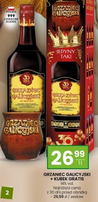 Grzaniec Galicyjski + kubek gratis 14% promocja w Twój Market