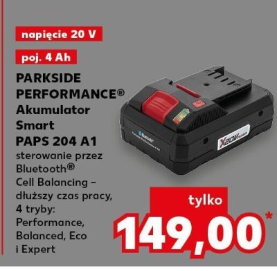 Akumulator Smart PAPS 204 A1 promocja w Kaufland