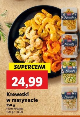 Krewetki gotowane w marynacie piri-piri Abramczyk promocja
