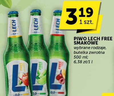 Piwo Lech Free smakowe promocja w Groszek