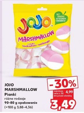 Pianki Jojo marshmallow promocja w Kaufland