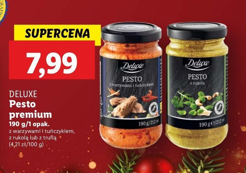 Pesto z tuńczykiem Deluxe promocja