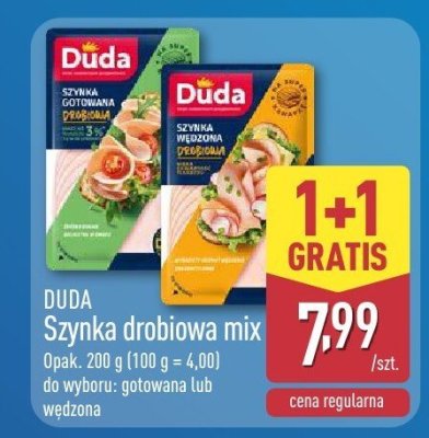 Szynka drobiowa mix  promocja w Aldi