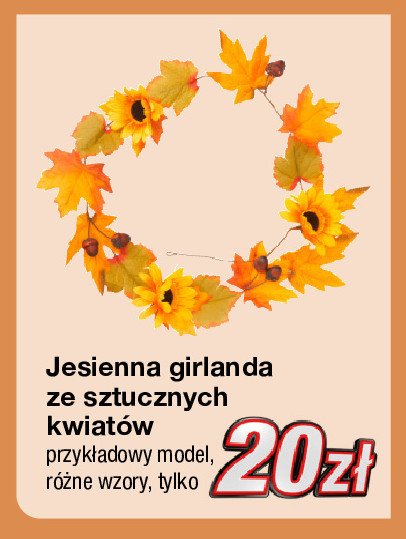 Girlanda jesienna promocja