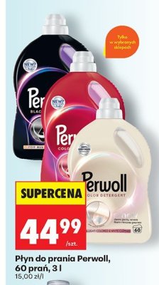 Płyn do prania PERWOLL RENEW WHITE promocja w Biedronka