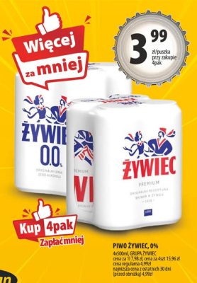 Piwo Żywiec promocja w Arhelan