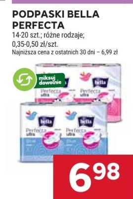 Podpaski Bella Perfecta różne rodzaje promocja w Stokrotka