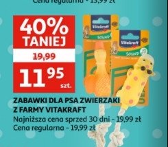 Zabawka dla psa kaczka Vitakraft promocja