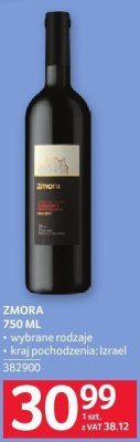 Wino Zmora 750 ML promocja w Selgros