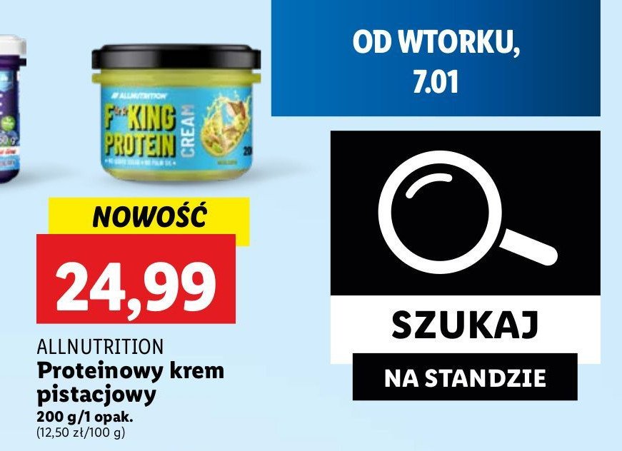 Krem pistacjowy Allnutrition promocja