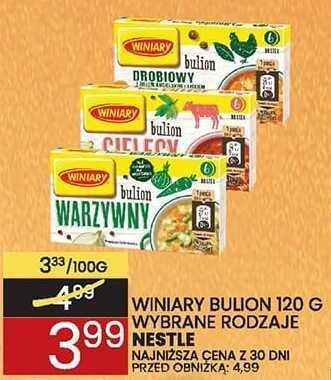 Bulion drobiowy Winiary 120g promocja w Wafelek