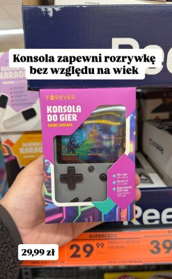 Konsola do gier retro Forever promocja w Biedronka