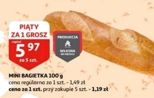 Mini bagietka promocja w Leclerc