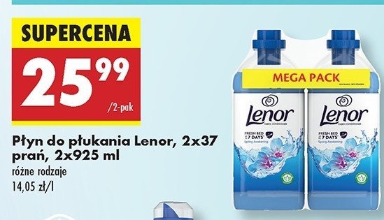 Płyn do płukania spring awakening Lenor promocja