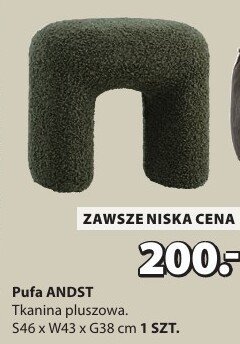 Pufa ANDST promocja w Jysk