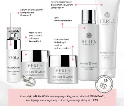 Serum Herla Infinite White promocja w Hebe