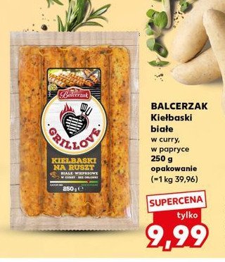 Kiełbaski na ruszt w papryce Balcerzak grillove promocja