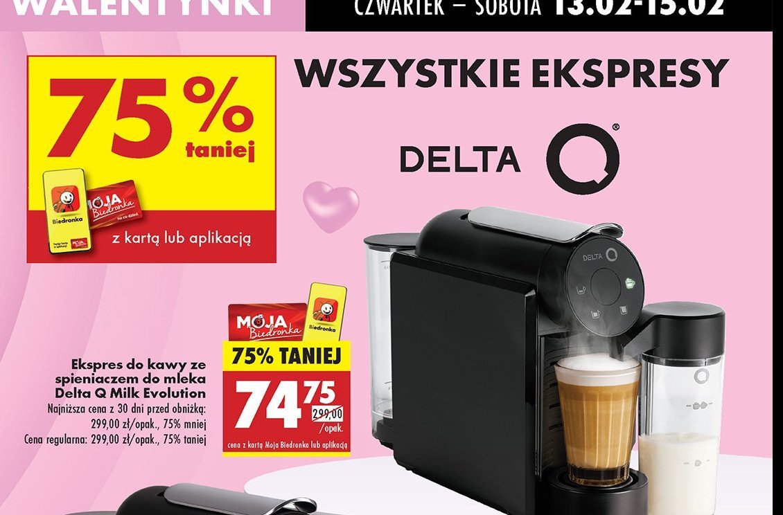 Ekspres qool evolution Delta q promocja