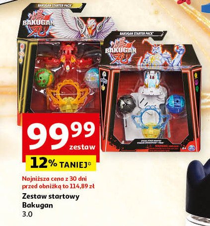 Zestaw z figurkami Bakugan promocja