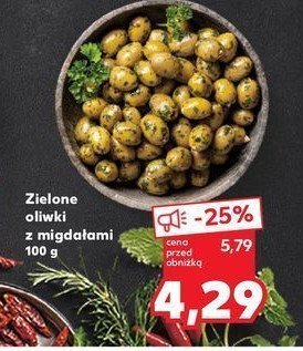 Oliwki zielone nadziewane migdałami promocja