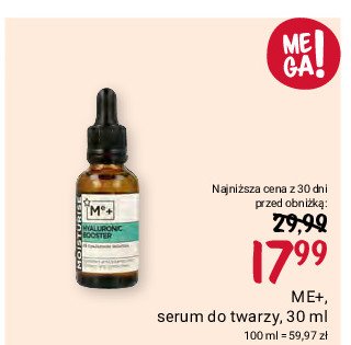 Serum do twarzy z kwasem hialuronowym 2% ME+ promocja