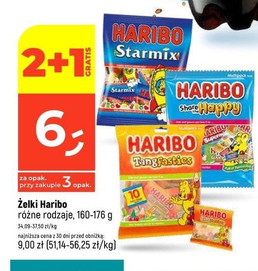 Żelki Haribo tangfasties promocja