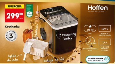 Kostkarka do lodu Hoffen promocja w Biedronka