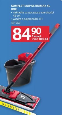 Komplet mop Ultramax XL Box Vileda promocja w Selgros