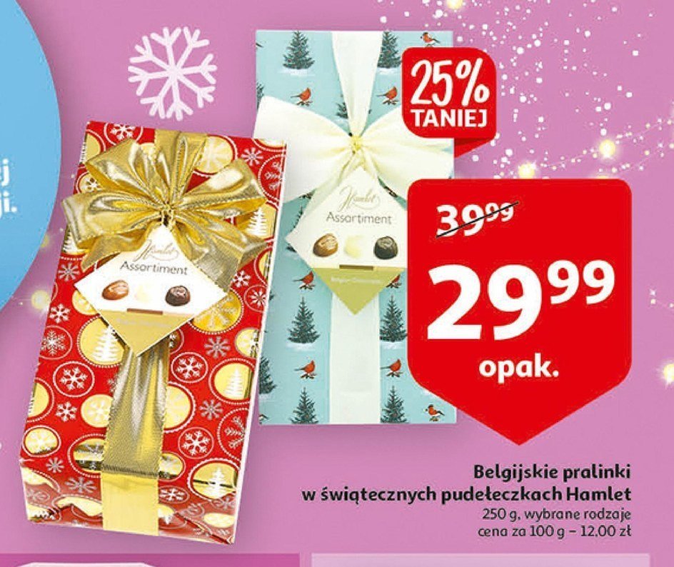 Bombonierka świąteczna Hamlet promocja