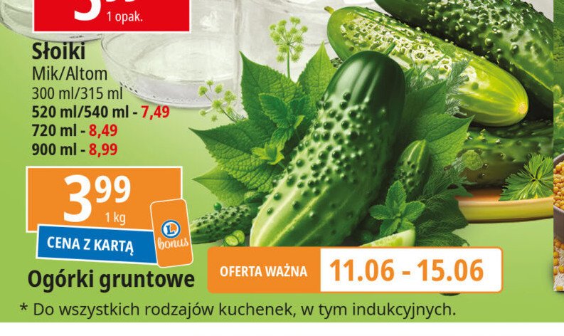 Słoik 520 ml Mik promocja