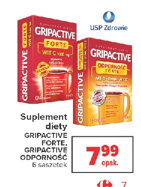 Suplement diety forte Gripactive promocja