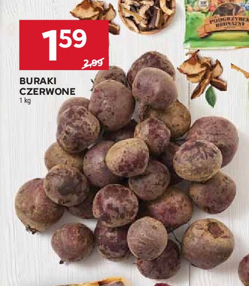 Buraki czerwone promocja