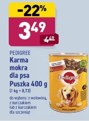 Karma junior z kurczakiem Pedigree vital promocja