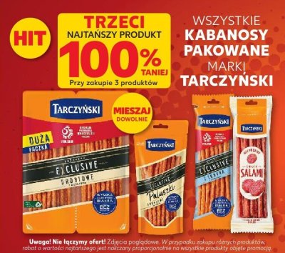 Kabanosy różne rodzaje promocja w Kaufland