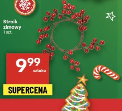 Stroik zimowy promocja w Delikatesy Centrum